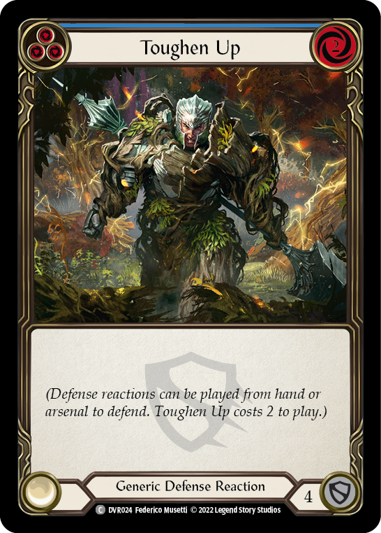 Flesh and Blood TCG | Toughen Up [DVR024] (Classic Battles: Rhinar vs Dorinthea) | The Nerd Merchant