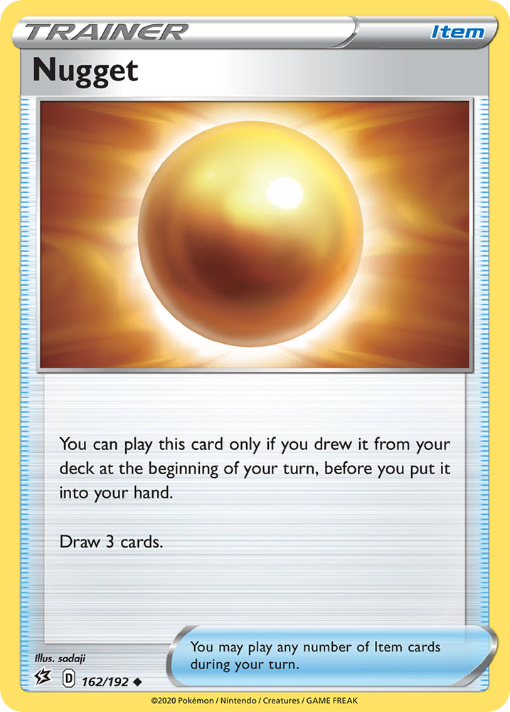 Pokemon | Nugget (162/192) [Sword & Shield: Rebel Clash] | The Nerd Merchant
