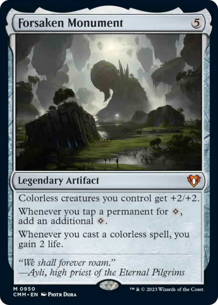 Magic | Forsaken Monument [Commander Masters] | The Nerd Merchant
