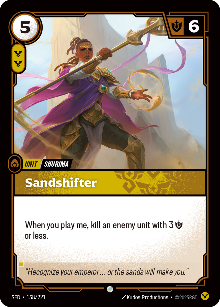 Sandshifter - Spiritforged #158