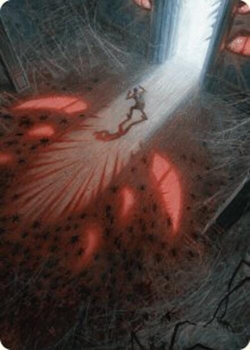 Magic | Fear My Authority Art Card [Duskmourn: House of Horror Art Series] | The Nerd Merchant