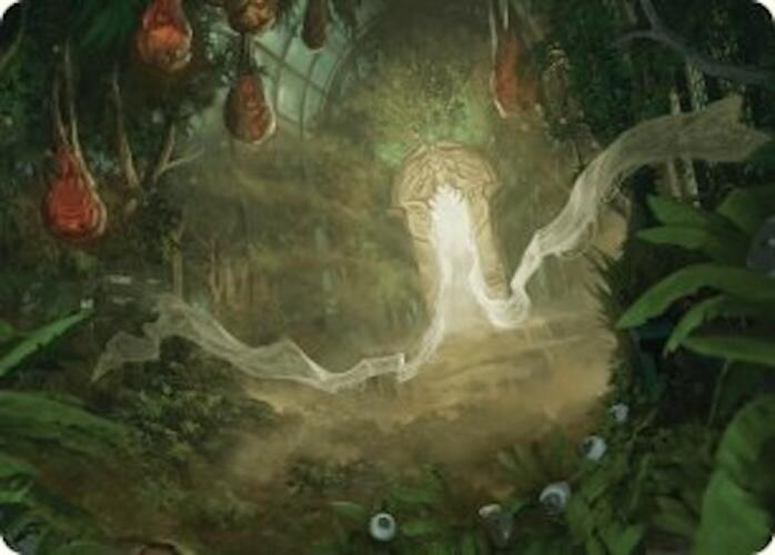 Magic | Hushwood Verge Art Card [Duskmourn: House of Horror Art Series] | The Nerd Merchant