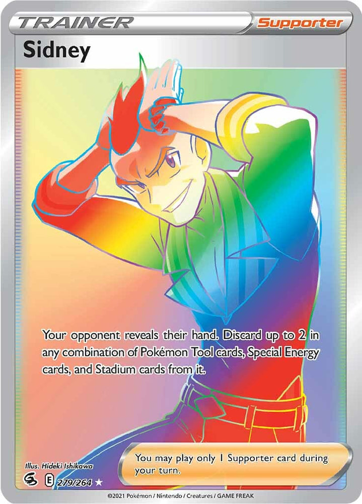 Pokemon | Sidney (279/264) [Sword & Shield: Fusion Strike] | The Nerd Merchant