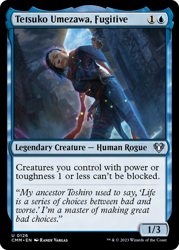 Magic | Tetsuko Umezawa, Fugitive [Commander Masters] | The Nerd Merchant