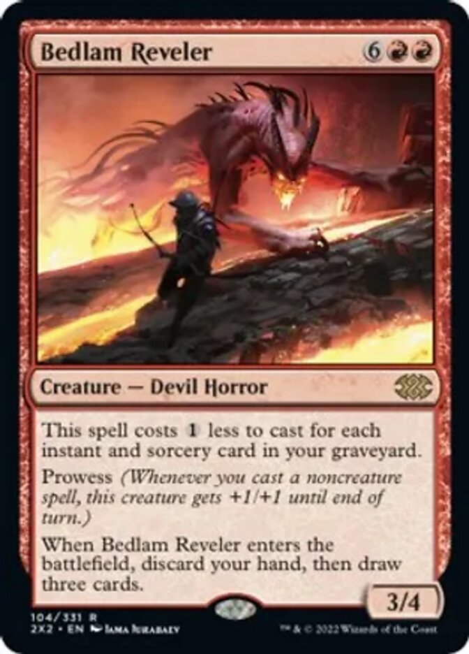 Magic | Bedlam Reveler [Double Masters 2022] | The Nerd Merchant