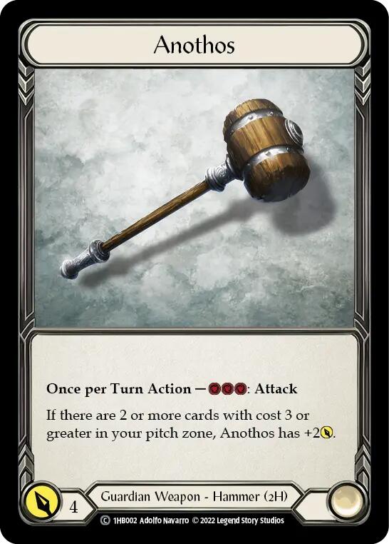 Flesh and Blood TCG | Anothos [1HB002] (History Pack 1 Bravo Blitz Deck) | The Nerd Merchant