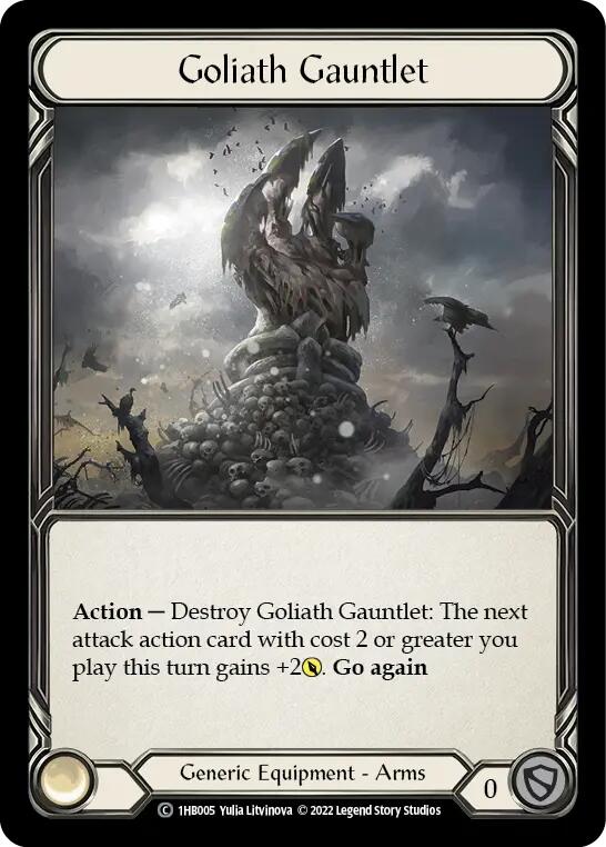 Flesh and Blood TCG | Goliath Gauntlet [1HB005] (History Pack 1 Bravo Blitz Deck) | The Nerd Merchant