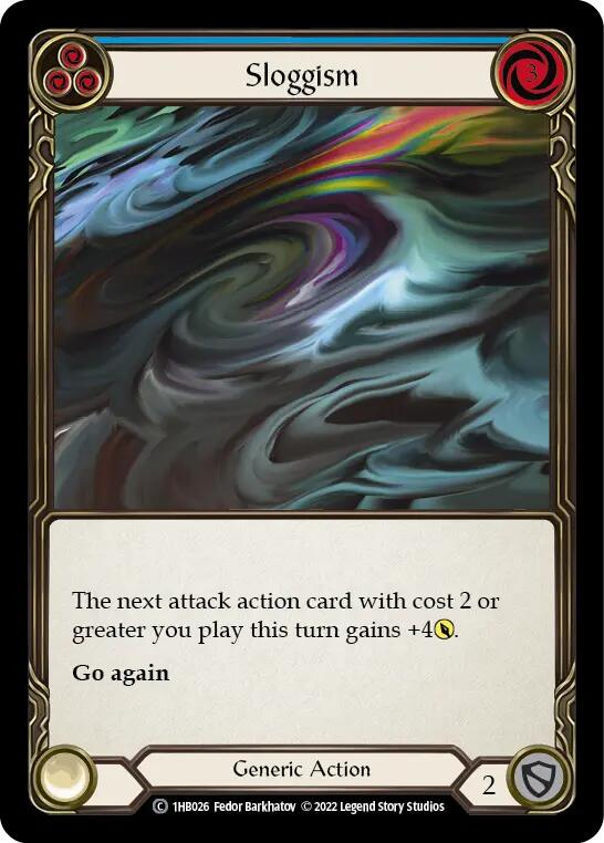 Flesh and Blood TCG | Sloggism (Blue) [1HB026] (History Pack 1 Bravo Blitz Deck) | The Nerd Merchant