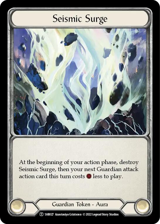Flesh and Blood TCG | Seismic Surge [1HB027] (History Pack 1 Bravo Blitz Deck) | The Nerd Merchant