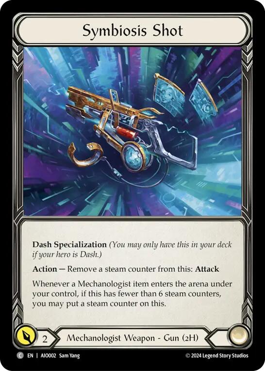 Flesh and Blood TCG | Symbiosis Shot [AIO002] (Armory Deck: Dash) | The Nerd Merchant