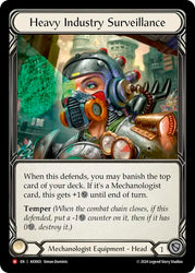 Flesh and Blood TCG | Heavy Industry Surveillance [AIO003] (Armory Deck: Dash)  Rainbow Foil | The Nerd Merchant