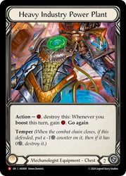 Flesh and Blood TCG | Heavy Industry Power Plant [AIO004] (Armory Deck: Dash)  Rainbow Foil | The Nerd Merchant