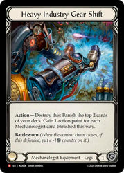 Flesh and Blood TCG | Heavy Industry Gear Shift [AIO006] (Armory Deck: Dash)  Rainbow Foil | The Nerd Merchant