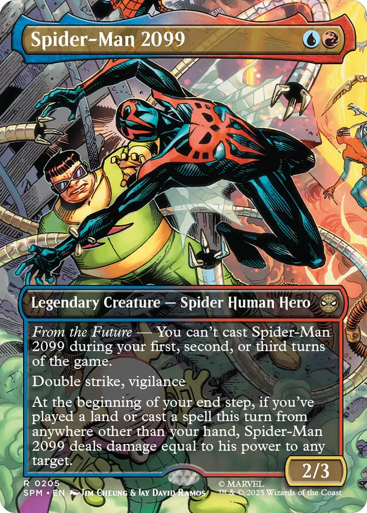 Magic | Spider-Man 2099 (0205) (Borderless) [Marvel's Spider-Man] | The Nerd Merchant