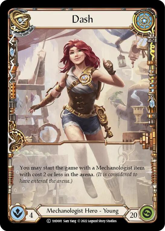 Flesh and Blood TCG | Dash [1HD001] (History Pack 1 Dash Blitz Deck) | The Nerd Merchant