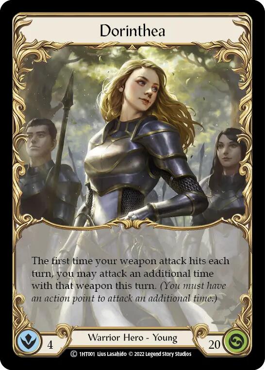 Flesh and Blood TCG | Dorinthea [1HT001] (History Pack 1 Dorinthea Blitz Deck) | The Nerd Merchant