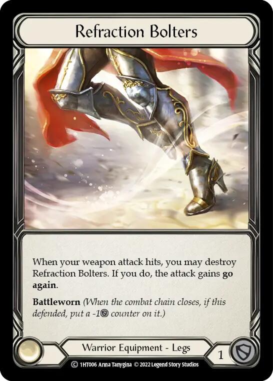 Flesh and Blood TCG | Refraction Bolters [1HT006] (History Pack 1 Dorinthea Blitz Deck) | The Nerd Merchant