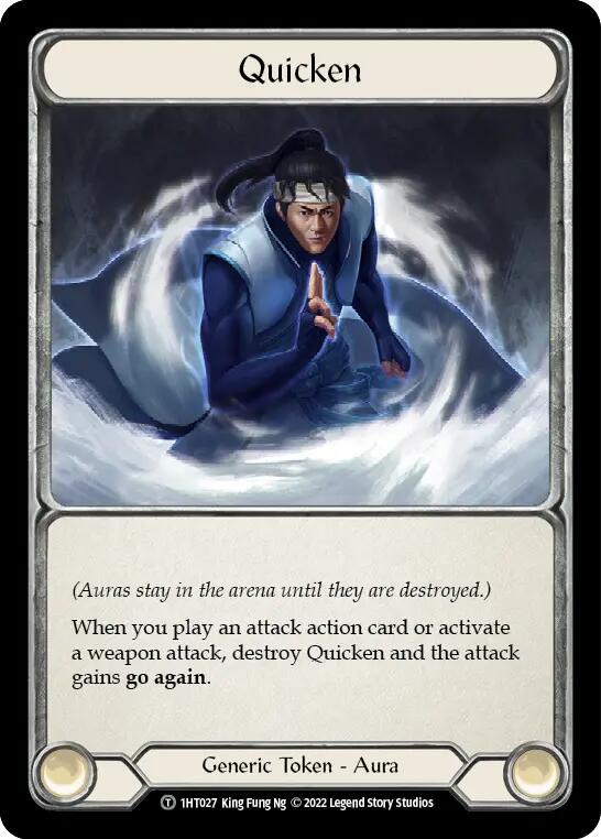 Flesh and Blood TCG | Quicken [1HT027] (History Pack 1 Dorinthea Blitz Deck) | The Nerd Merchant