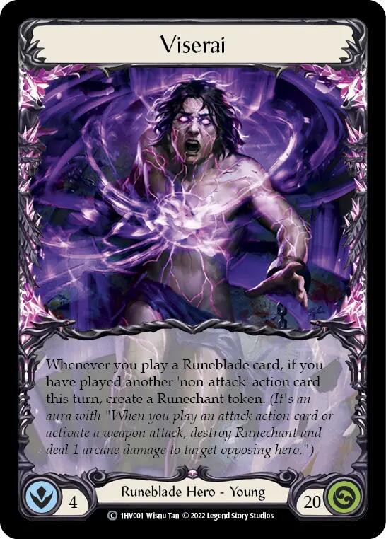 Flesh and Blood TCG | Viserai [1HV001] (Historic Pack 1 Blitz Deck Viserai) | The Nerd Merchant