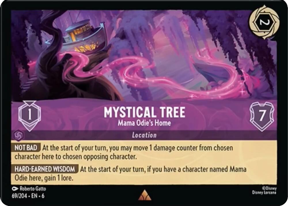 Lorcana | Mystical Tree - Mama Odie's Home (69/204) [Azurite Sea] | The Nerd Merchant