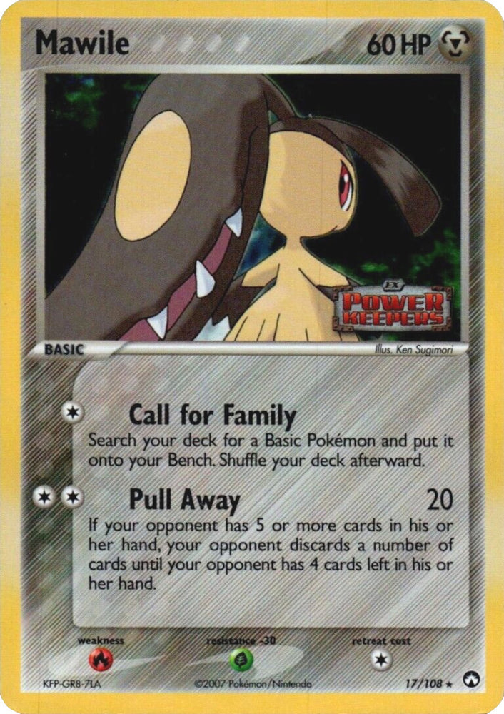Pokemon | Mawile (17/108) (Stamped) [EX: Power Keepers] | The Nerd Merchant