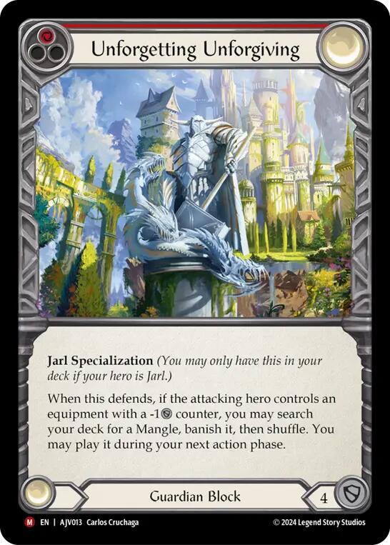 Flesh and Blood TCG | Unforgetting Unforgiving [AJV013] (Armory Deck: Jarl Vetreidi) | The Nerd Merchant