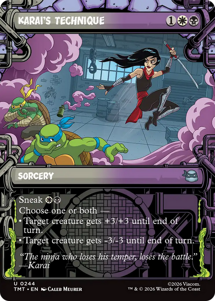 Magic | Karai's Technique (Showcase) [Teenage Mutant Ninja Turtles] | The Nerd Merchant