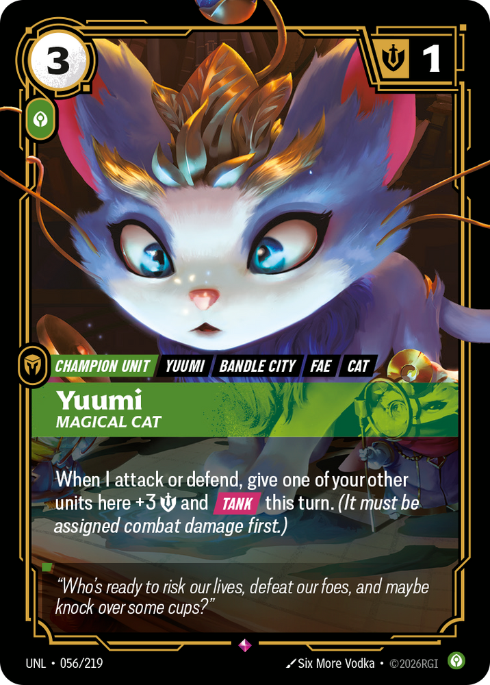 Yuumi - Magical Cat (Foil) - Unleashed (056/219)