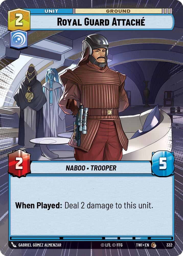 Royal Guard Attache (332) (Hyperspace) (332) [Twilight of the Republic]