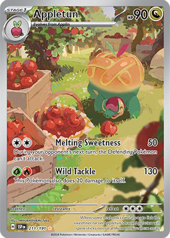 Pokemon | Appletun (211/191) [Scarlet & Violet: Surging Sparks] | The Nerd Merchant
