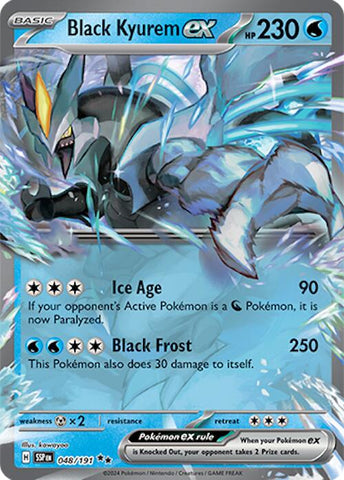 Pokemon | Black Kyurem ex (048/191) [Scarlet & Violet: Surging Sparks] | The Nerd Merchant