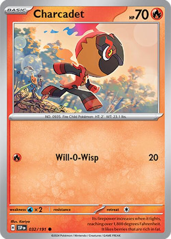 Pokemon | Charcadet (032/191) [Scarlet & Violet: Surging Sparks] | The Nerd Merchant