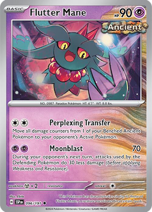 Pokemon | Flutter Mane (096/191) [Scarlet & Violet: Surging Sparks] | The Nerd Merchant