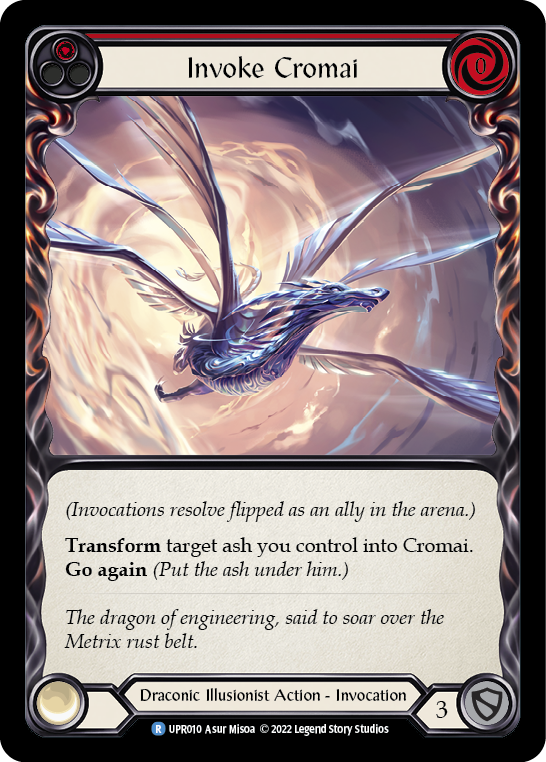 Flesh and Blood TCG | Invoke Cromai // Cromai [UPR010] (Uprising) | The Nerd Merchant