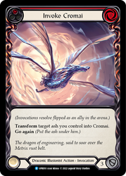 Flesh and Blood TCG | Invoke Cromai // Cromai [UPR010] (Uprising) | The Nerd Merchant
