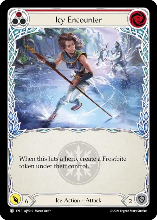 Flesh and Blood TCG | Icy Encounter (Red) [AJV010] (Armory Deck: Jarl Vetreidi) | The Nerd Merchant