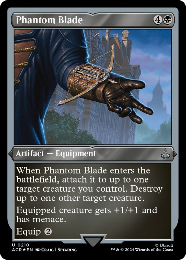 Magic | Phantom Blade (Foil Etched) [Assassin's Creed] | The Nerd Merchant