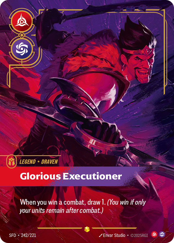 Glorious Executioner (Foil) - Spiritforged #242