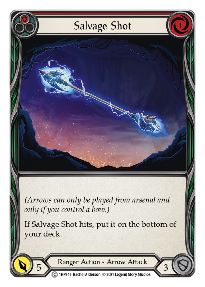 Flesh and Blood TCG | Salvage Shot (Red) [1HP246] (History Pack 1) | The Nerd Merchant