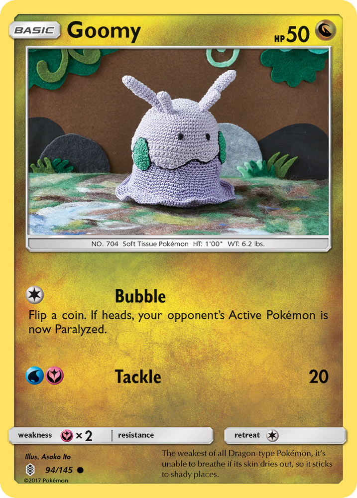 Pokemon | Goomy (94/145) [Sun & Moon: Guardians Rising] | The Nerd Merchant