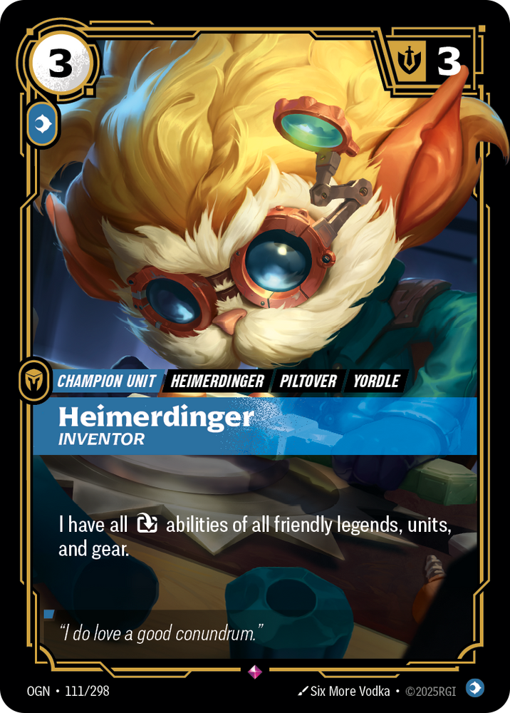 Heimerdinger, Inventor (Foil) - Origins #111