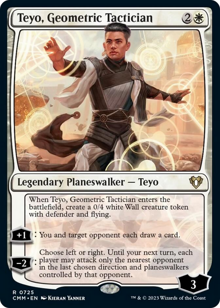 Magic | Teyo, Geometric Tactician [Commander Masters] | The Nerd Merchant