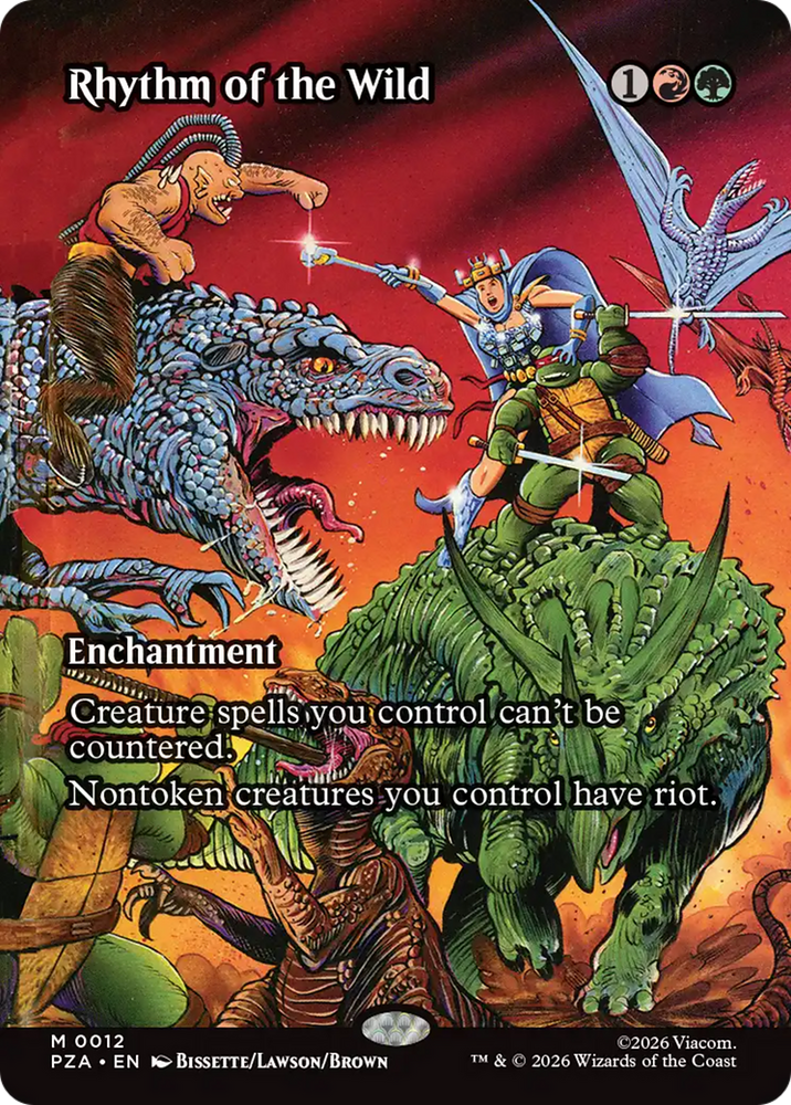 Magic | Rhythm of the Wild (Borderless) [Teenage Mutant Ninja Turtles Eternal-Legal] | The Nerd Merchant