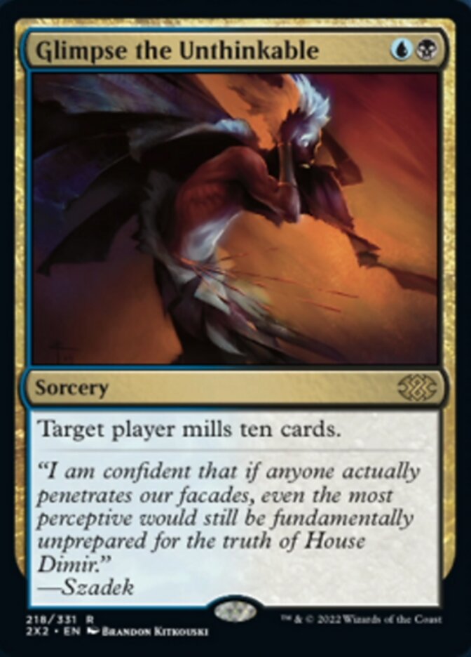Magic | Glimpse the Unthinkable [Double Masters 2022] | The Nerd Merchant