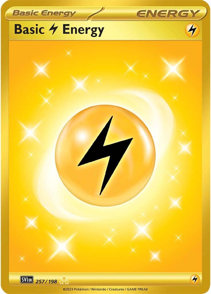 Pokemon | Lightning Energy (257/198) [Scarlet & Violet: Base Set] | The Nerd Merchant