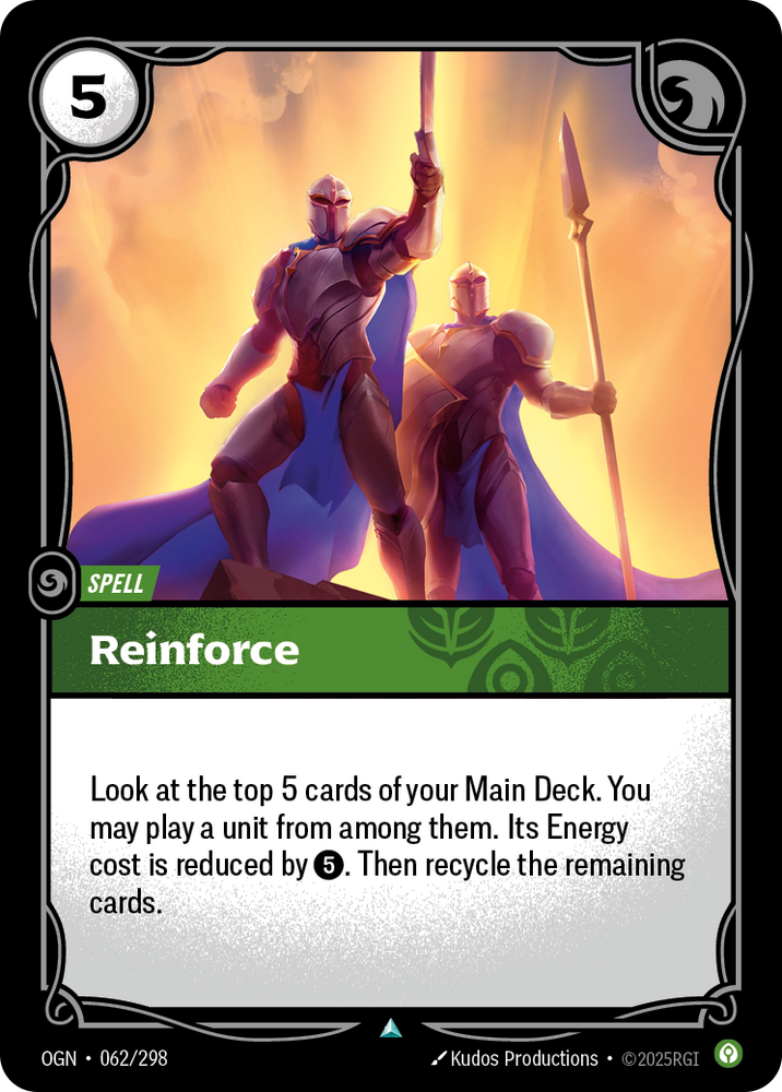 Reinforce (Foil) - Origins #62