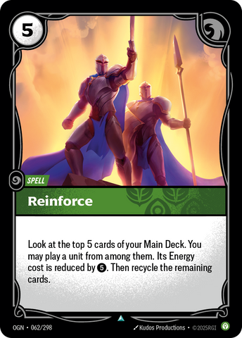 Reinforce - Origins #62