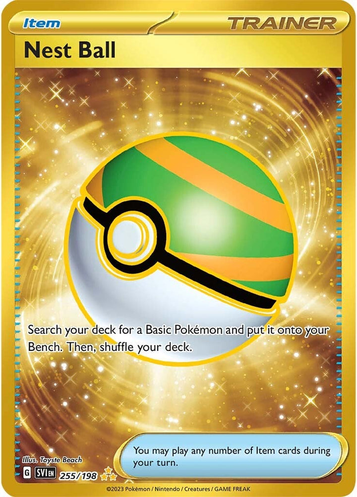 Pokemon | Nest Ball (255/198) [Scarlet & Violet: Base Set] | The Nerd Merchant