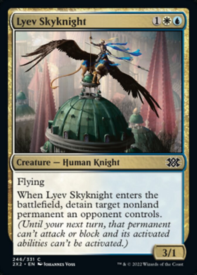 Magic | Lyev Skyknight [Double Masters 2022] | The Nerd Merchant
