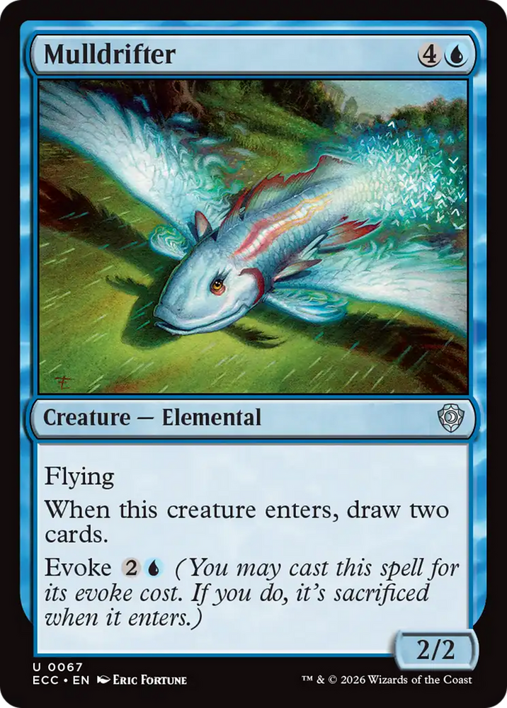 Magic | Mulldrifter [Lorwyn Eclipsed Commander] | The Nerd Merchant